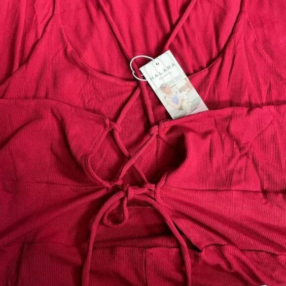 4X Everyday Split Strap Backless Bodycon Midi Chill Dress-Sensational NWT - Picture 6 of 8